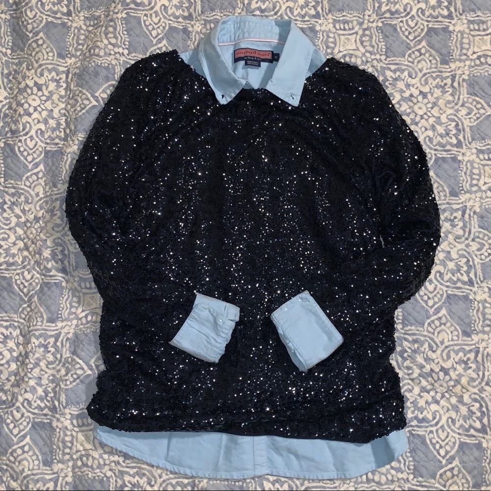 J.crew Sequin Top